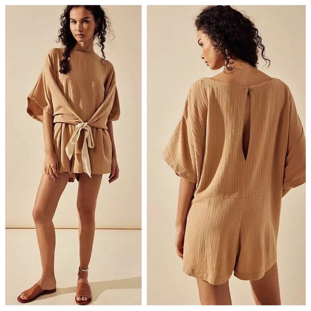 New! Free people time to chill romper